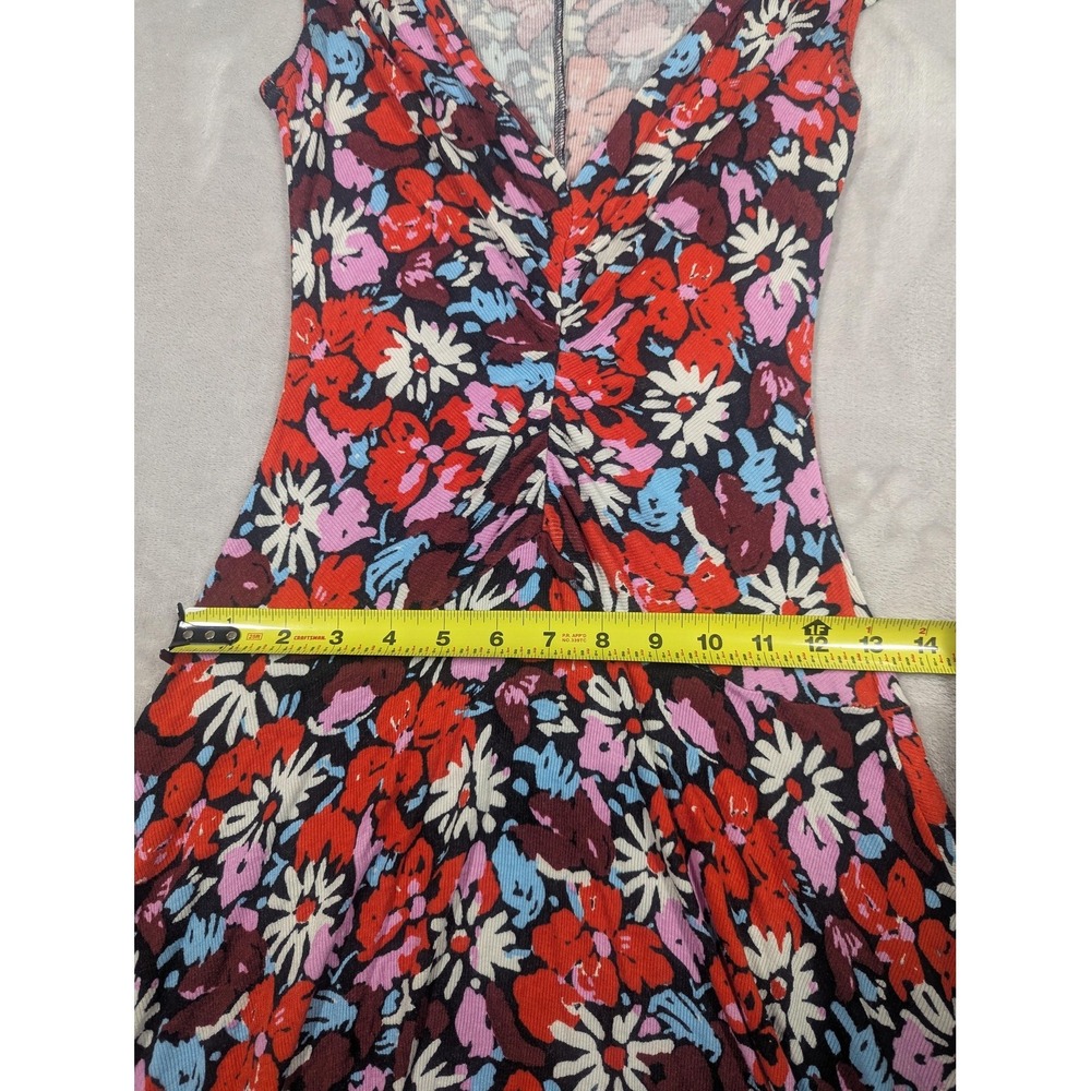 Free People Dress Womens XS Multicolor Mini Floral Key To Your Heart Boho - Picture 6 of 11